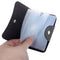 Fashion Sale Men's Luxury Soft  Black Leather Credit Card Holder Wallet ME