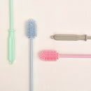 Bottle Brush Cup Scrubbing Silicone Kitchen Cleaner For Washing Cleaning Bo K7F5
