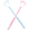 2PCS Tongue Cleaner Scraper Tongue Scraper For Kids Gentle Bacteria Clean S&+