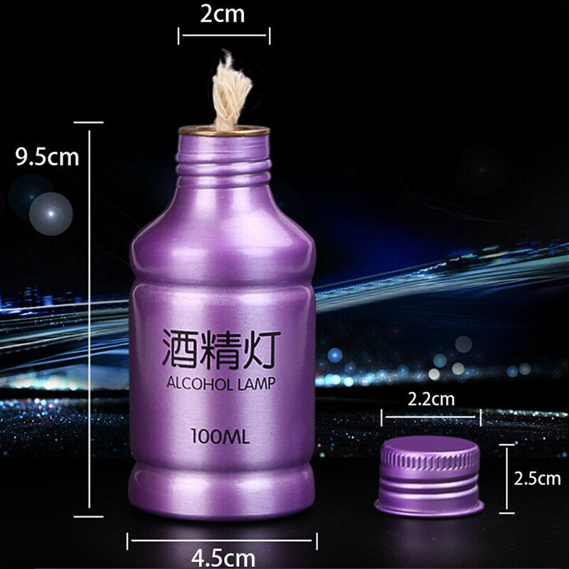 1Pc 100ml Portable Metal Lamp Alcohol Liquid Stoves For Outdoor Survival WG JC,a