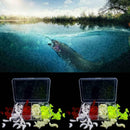100Pcs Soft Plastic Fishing Lures Maggots Grubs Worms Baits K7S0 A9M4 D4V6 G7U9