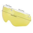3pcs Bike Helmet Eye Lens Triathlon Road Mountain Cycling Helmet Lens Clear