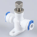1PC RO 1/4" Hose RO Water Flow Adjust Valve Regulator Waterflow Control Val_
