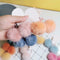 2pcs Candy Color Headband Plush Girls Kid Hair Ties Pompom Lovely Hair Rope #gib