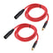2x XLR Male To RCA Male Jack Plug Cable  Professional Wire Mono Cord