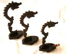 Solid Rosewood Pocket Watch / Medal Holder Stand