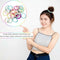 30pcs Girls Candy Color Hair Tie Rope Korean Women Headband Ponytail Holder A#S