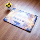 Flannel Pipe Sky Non Slip Water Absorbent Carpet Bedroom Door Floor Mat Rug