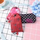 creative women foldable handy shopping bag reusable tote pouch recycle handbag-