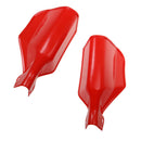 2x Motorcycle Bike 22mm 7/8'' Handlebar Hand Guard Handguard Protector Red