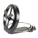 Universal Car Air-Outlet Folding Cup Bottle Drink Holder with Fan Black