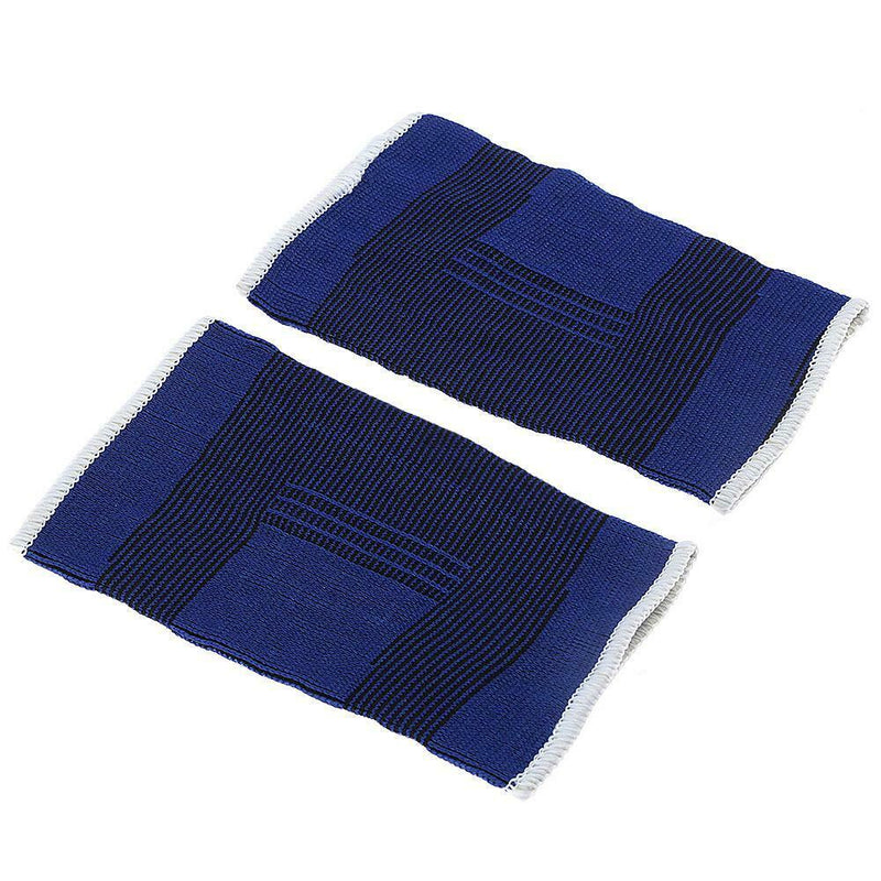 2pcs Elastic Breathable Warm Fitness Sports Elbow Arm Support Protector Pad A