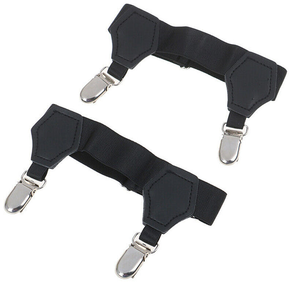 2pcs Sock Suspenders Garter Belt Adjustable Elastic Garter Leg Braces Cl Gw