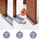 95CM Flexible Door Bottom Sealing Strip Guard Wind Stopper Dust Wind Sealer J8T9
