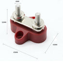 1/4'' DC 48V Battery Power & Ground Insulated Stainless Steel Stud Junction