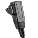 Surveillance Security Clear Coiled Acoustic Air Tube Earpiece PTT for iPhon