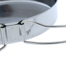 Mini Stainless Steel Frying Pan Nonstick, Outdoor Picnic Backpacking Camping