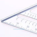 Aluminum Alloy Square Measuring Tool Roofing Triangle Guide Tool Joiners Joinery