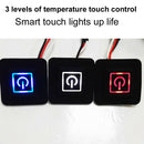 Winter Sports Heating Pads Carbon Fiber Multifunction Hiking Jacket USB Charging