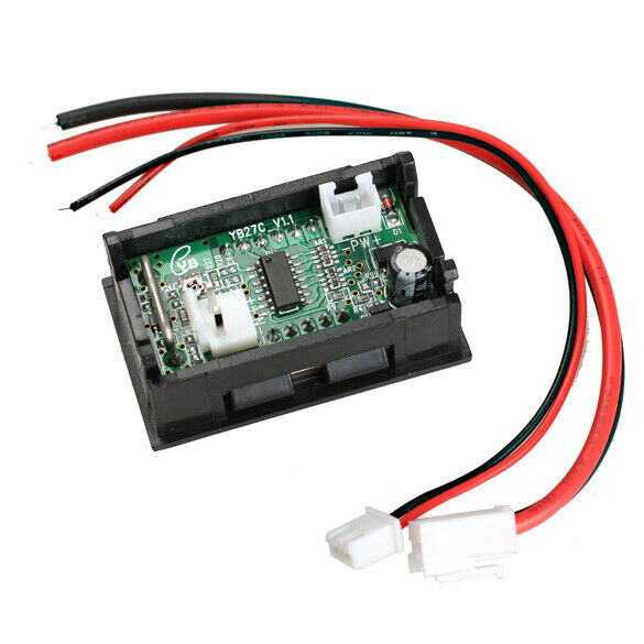 Digital DC Ammeter 5A Blue LED Panel Amp Meter Digital Electricity Meter A