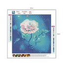 5D DIY Full Drill Diamond Painting Novelty Flower Cross Stitch Embroidery