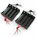 Plastic Battery Holder Storage Box Case For 4x 18650 Battery E7O5 Rechargea R9G9