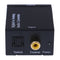 Optical coaxial toslink digital to analog audio converter adapter RCA L/R FT