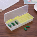 7 Days Weekly Pill Case Medicine Dispenser Organizer Pill Box Splitters A