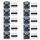 90pcs Micro USB to DIP Female B-Type USB DIP USB Adapter Module +Pins Header