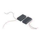 3 Pcs Two Wire ON/OFF Switch 3 x 1.5V AAA Battery Holder Case w Cover P3J5