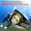 Outdoor Fluorescent Compass Diving Waterproof Dial Compass Cycling F6H1 Wat Q7F5