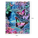 5D DIY Full Drill Diamond Painting Butterfly Cross Stitch Embroidery Kit