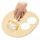 Rolling Blade Dough Press Circle Cutter Mold Pastry Kitchen Cooking Tools
