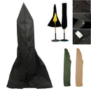 Umbrella Tilt Outdoor Canopy Patio Garden Pool Beach Sun Cover Parasol 280cm