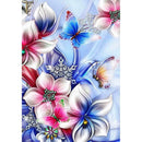 5D DIY Full Drill Diamond Painting Flower Butterfly Cross Stitch Embroidery