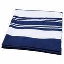 Polyester Blue and White Pinstripe Beach towel body Yoga Mat Wall Hanging T