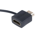 50CM USB 2.0 HDMI Male To Female Adapter Extender Power Connector Cable ME