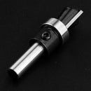 1/4x1/2 Carbide Dovetail Joint Router Bit with Bearing Woodworking Cutter A
