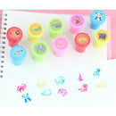 10Pcs animal Self-ink Stamps Goody Bag Pinata Fillers Kids Birthday Party Favors
