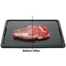 Defrosting Tray Frozen Food Thawing Plate For Fast Quick Rapid Meat Defrost T2J9