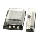 12V 32V 6-Way Blade Box Fuse Modular Bus Bar Fuse Holder for Car Boat Marine