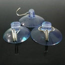 suction sucker window hooks clear wire hook 32MM ( pack of 10 ) M2X2