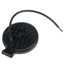 27W Round LED Work Light Flood Beam Offroad Car Driving Fog Lamp 5D L JR BX
