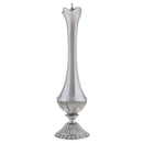 European Style Retro Pewter Plated Metal Flower Vase Bottle Jug for Home