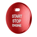 Engine Start Stop Push Button Cover Trim for Mazda 3 Axela CX-3-4-5 (Red)