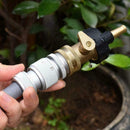 Garden Hose Shut Off Valve Water Pipe Faucet Connector High Quality Tool T9S9