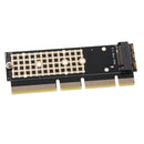 M.2 NVMe SSD NGFF TO PCI-e 3.0 16x 8x 4x adapter M-Key card Full speed