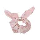 12pcs Cute Bunny Ear Scrunchies Ponytail Holder Hair Bands Elastic Ties F. Women