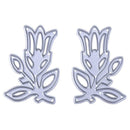 2pcs Flower Metal Cutting Die Stencil for DIY Scrapbooking Embossing Folder