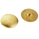 10pcs Brass Screw Studs Button for DIY Hand Craft Clothes Purse Bag Decor